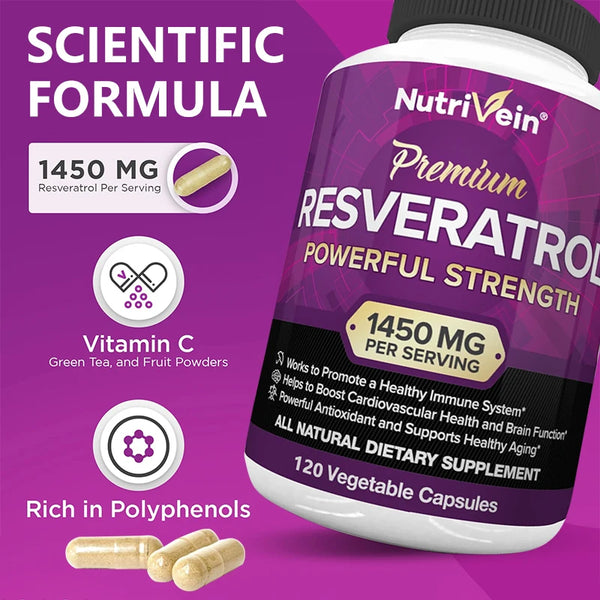 ResveraBoost Daily Vitality Support Capsules